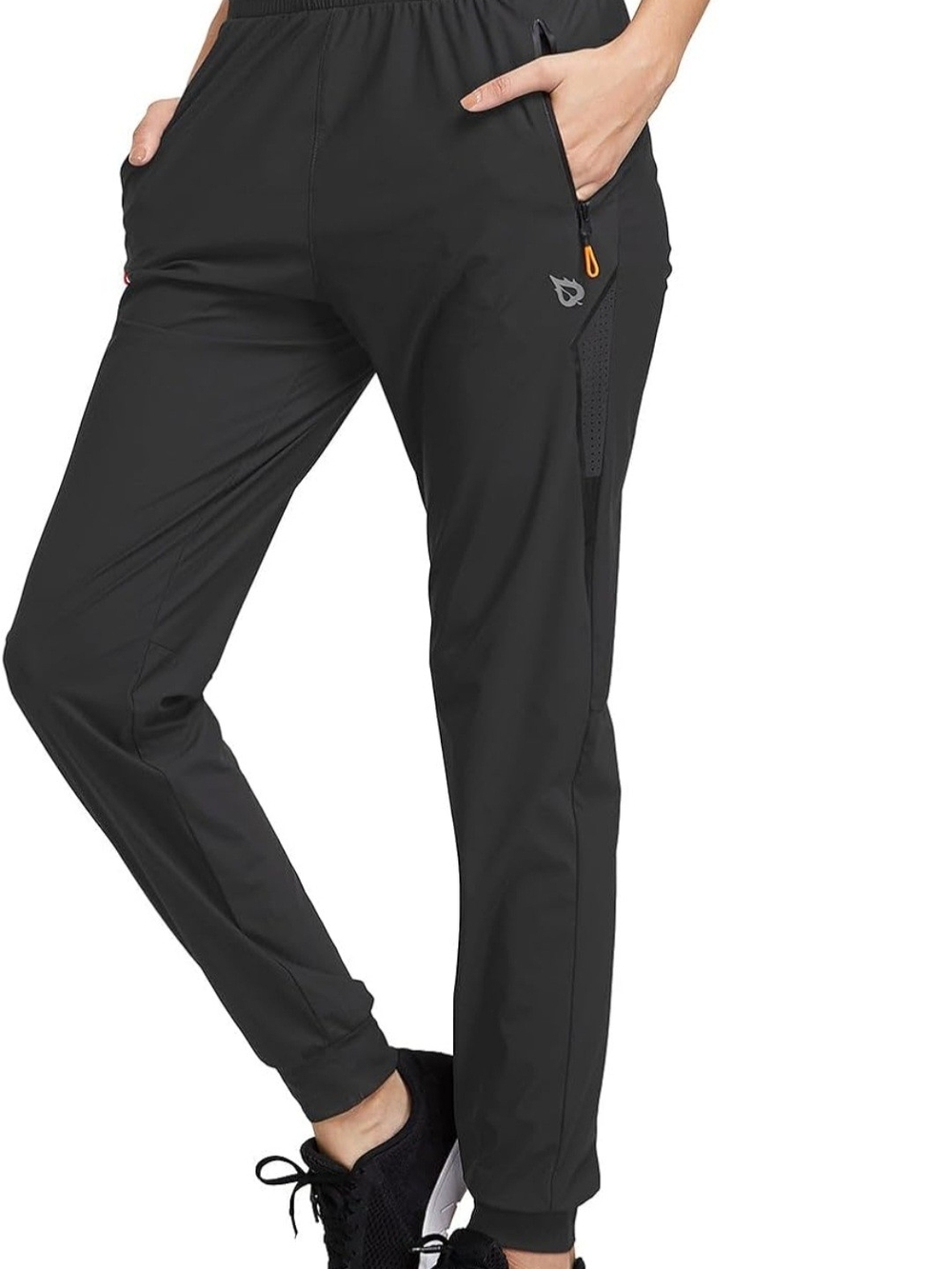 Baleaf Black Women's Joggers, Sizes M and L